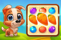 Dołącz do Oscara, sprytnego psa z farmy, w Yummy Tales 3 — zabawnej i