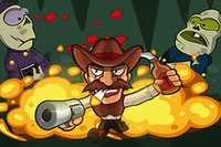 Ever killed a zombie with a pumpkin before?