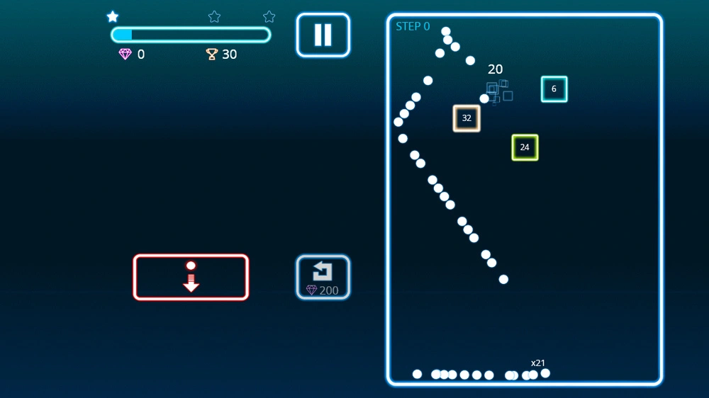 Recenzja 16 - Bricks Breaker Mobile